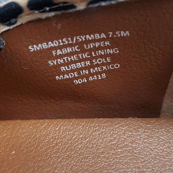 Steve Madden Leopard Slide on Shoe's - Picture 5 of 6